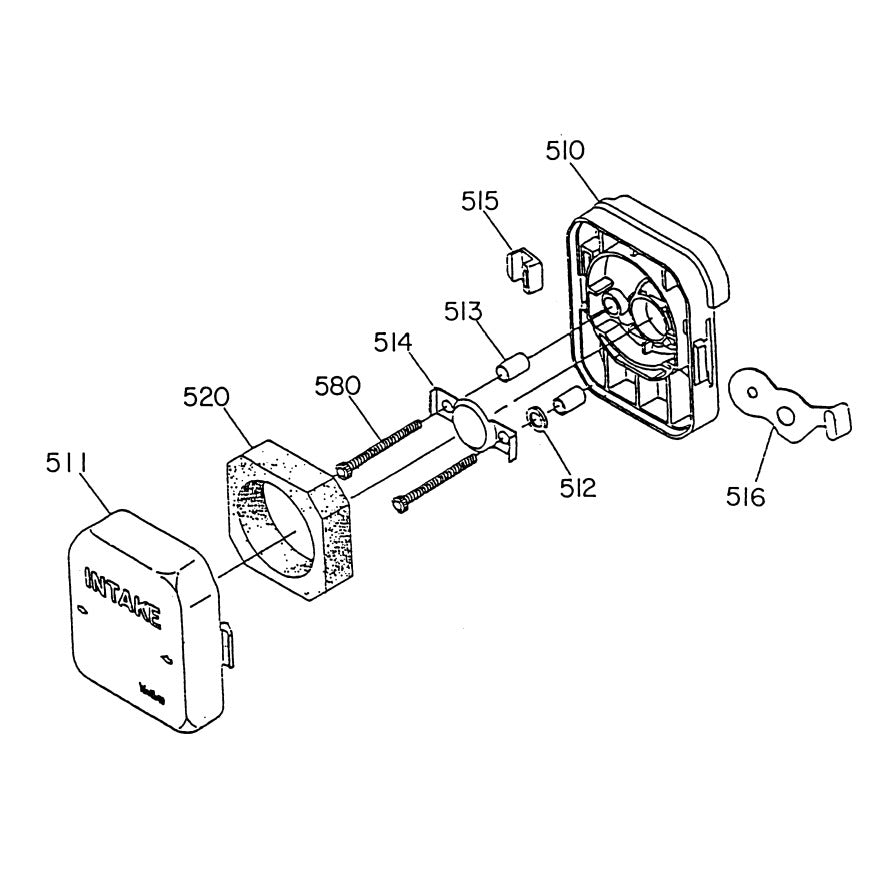 Air Cleaner Parts For WYC- 402BP Backpack Vibrator Motor By Husqvarna