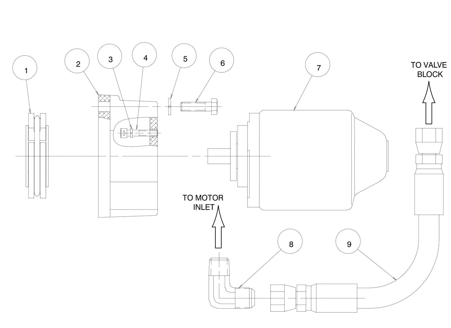 270 Airammer Motor Assembly Parts By MBW