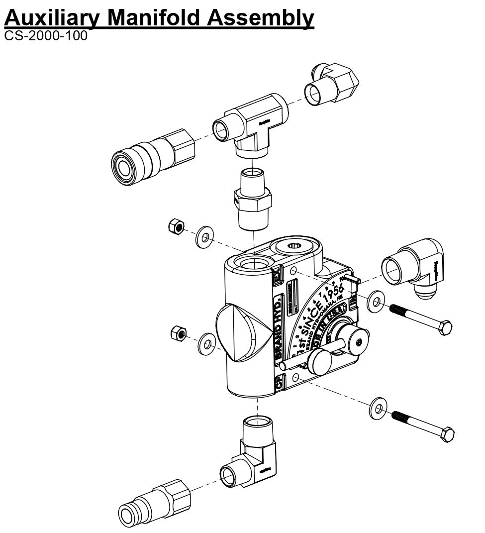 CS-2000-100 Auxiliary Mainfold Assembly