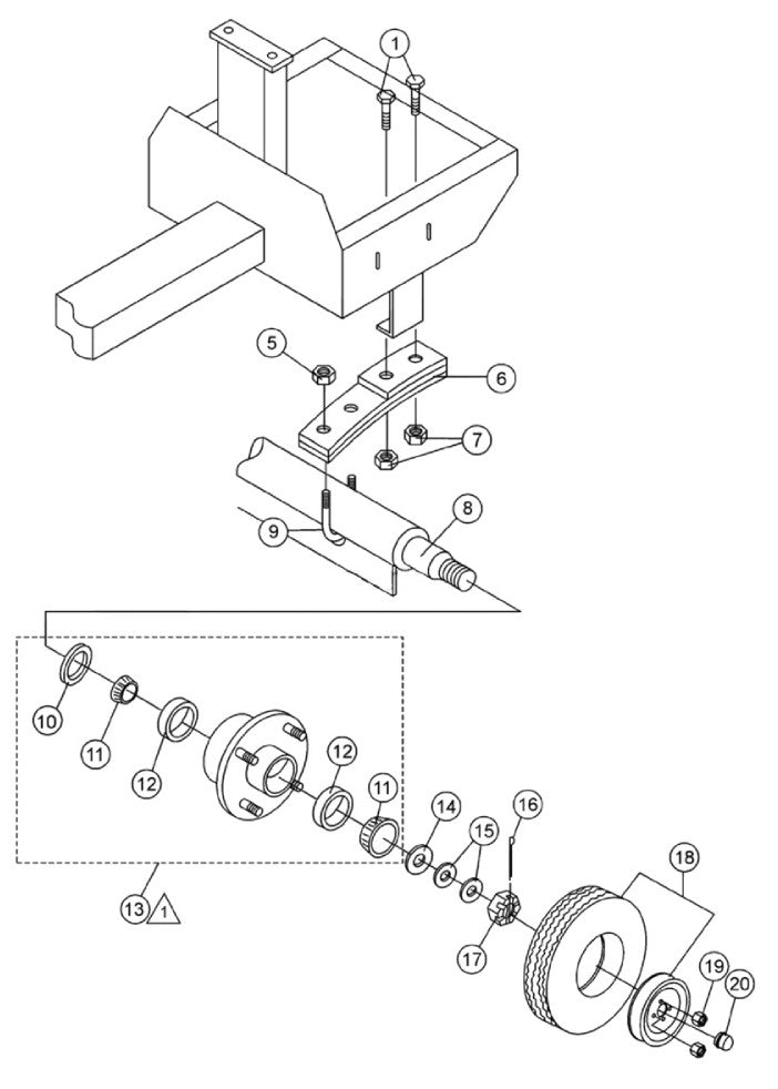 Axle Assembly Parts By MBW