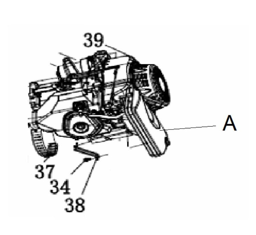 BE12000ES Generator Air Filter Assembly Parts by BE Power Equipment
