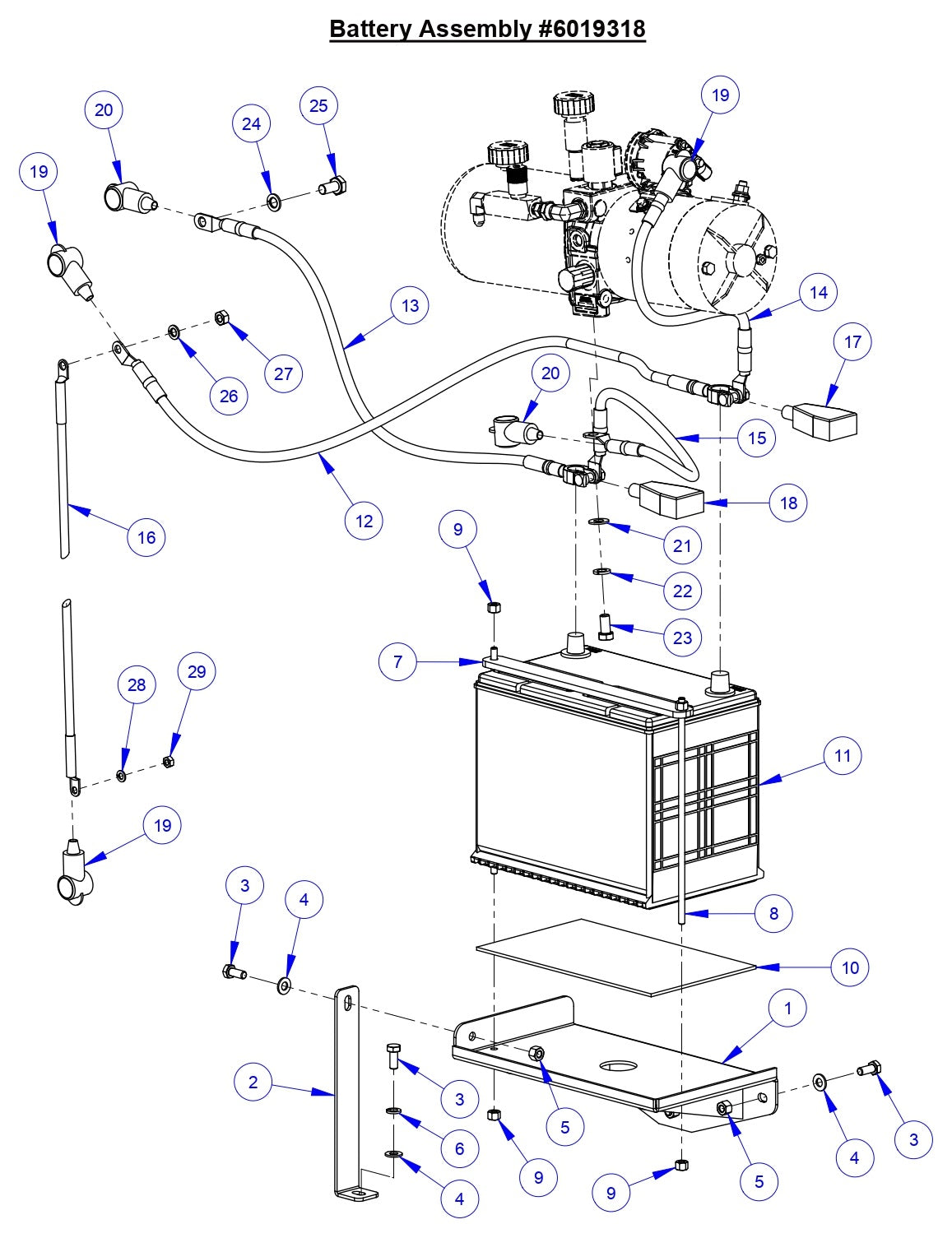 CC6561 Battery Assembly