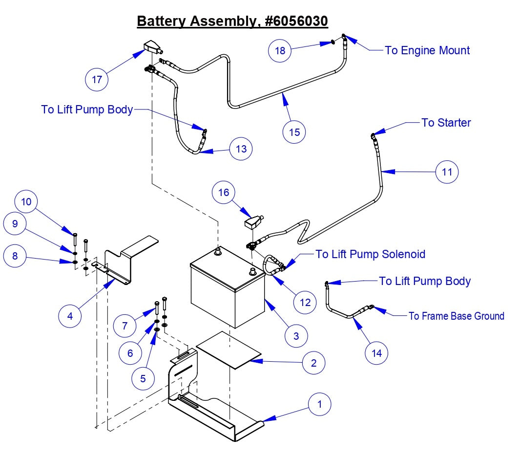 CC5555GK Battery Assembly