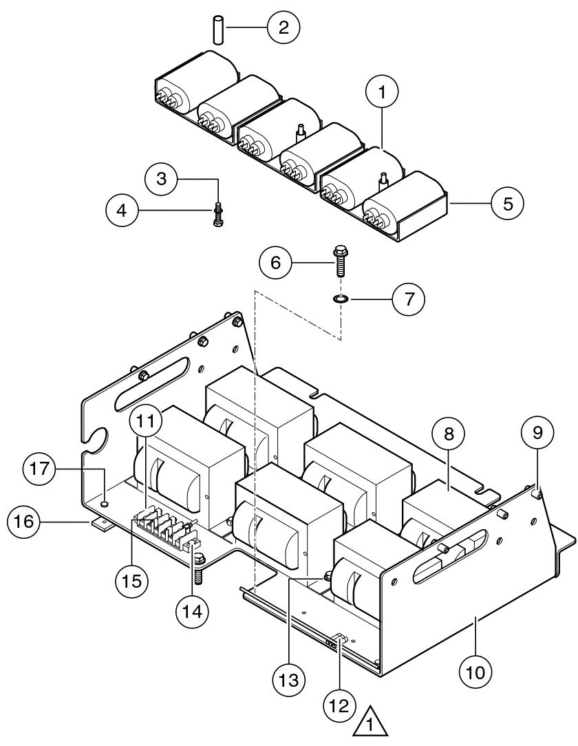 Ballast Assembly Parts For MLT25 Light Tower By Multiquip