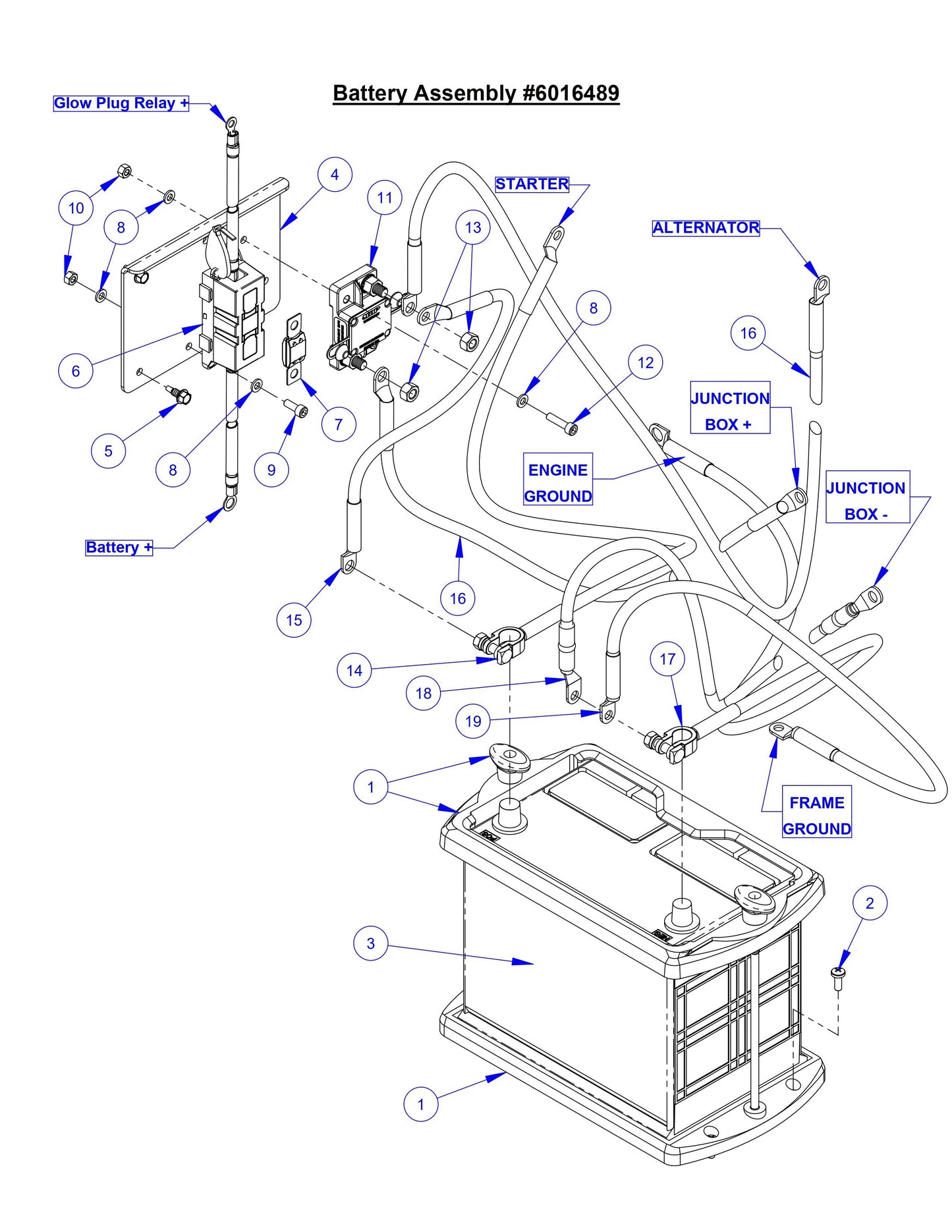 CC8574DD Battery Assembly