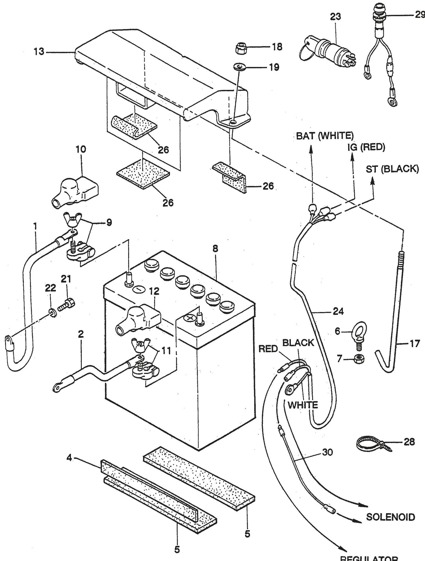 MVH402DSB Battery Assembly Parts