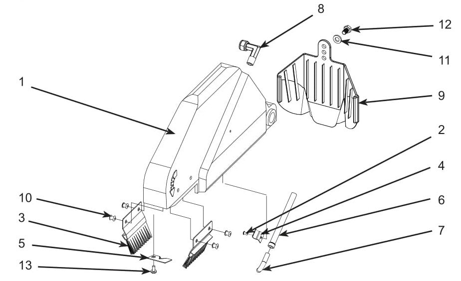 CTC1020XL Blade Guard Assembly Parts By Norton Clippers