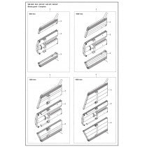 Blade Guard - Complete Parts For WS 482 HF By Husqvarna
