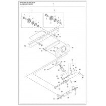 Blade Guard Guide Parts For WS 442 HF By Husqvarna