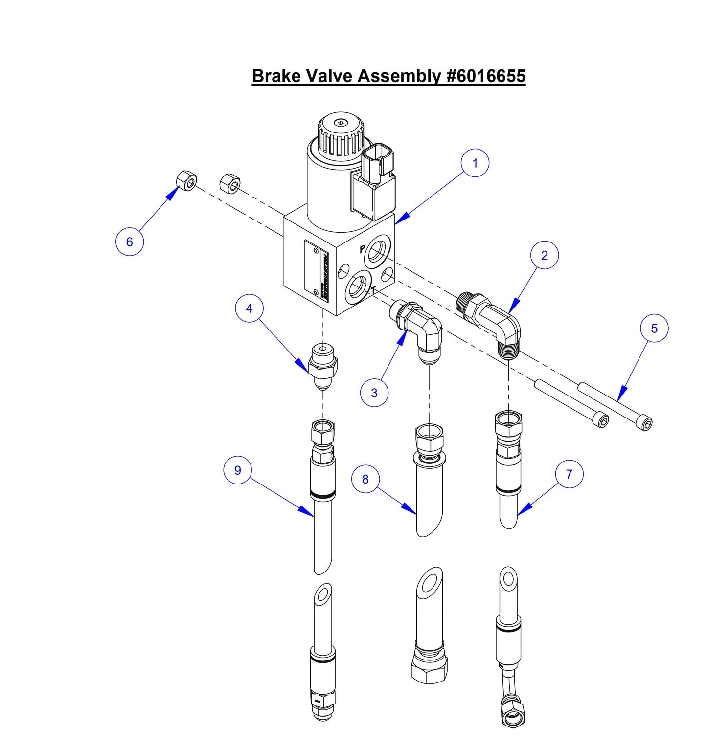 CC8574DD Brake Valve Assembly