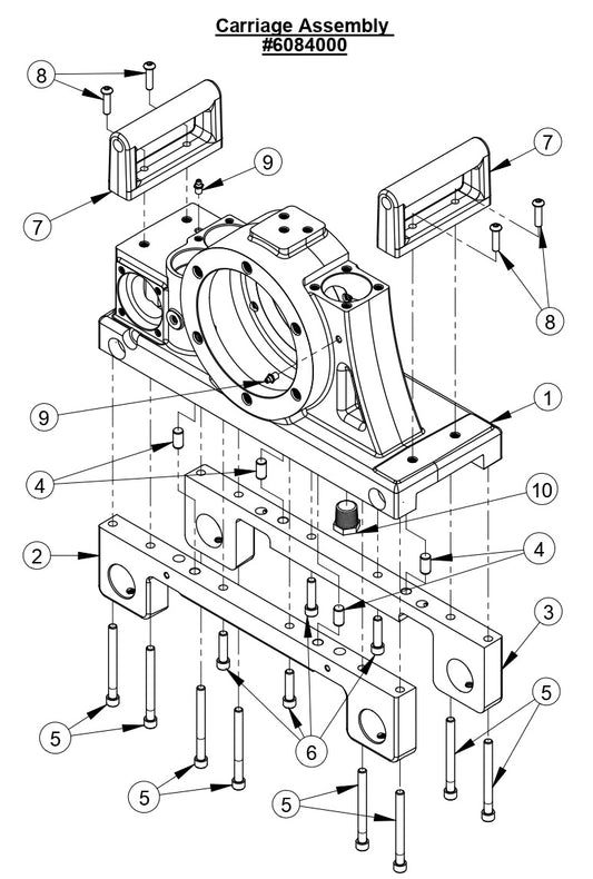 CC1600 Carriage Assembly