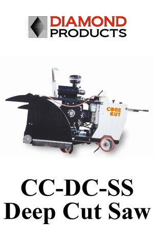2503533 Upright Frame 30" for CC-DC-SS Deep Cut Saw Core Cut by Diamond Products