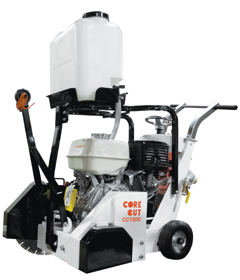 CC1200XL Gas Push Walk Behind Saw by Core Cut Diamond Products