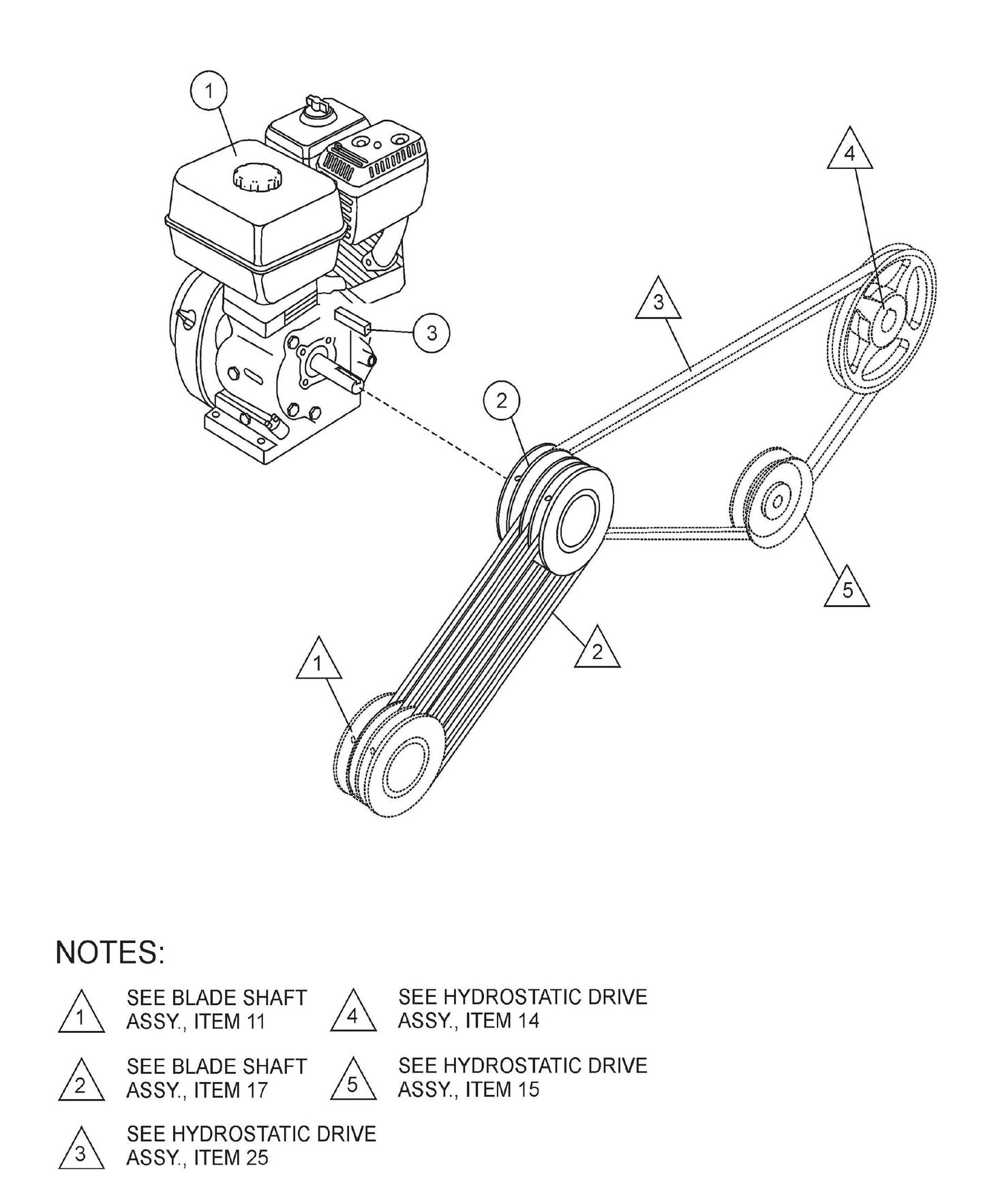 13HP Honda Engine Assembly Parts For SP2 13H20 S13H20 S20H20 By Multiquip
