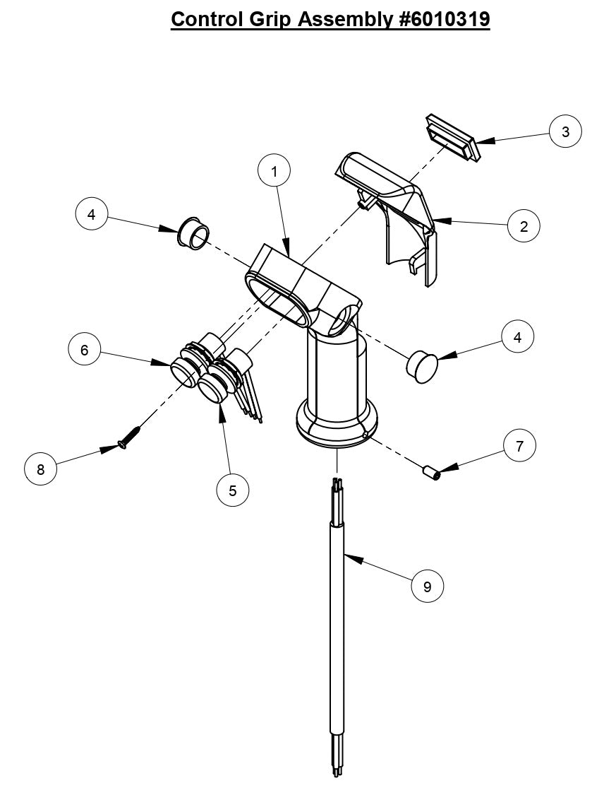 CC6540E Control Grip Assembly