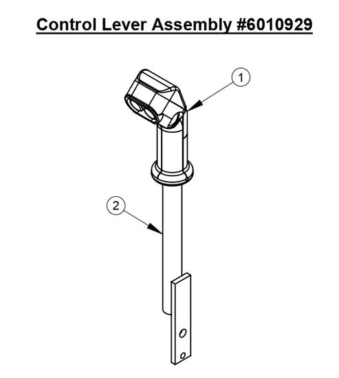 CC6160D Control Lever Assembly