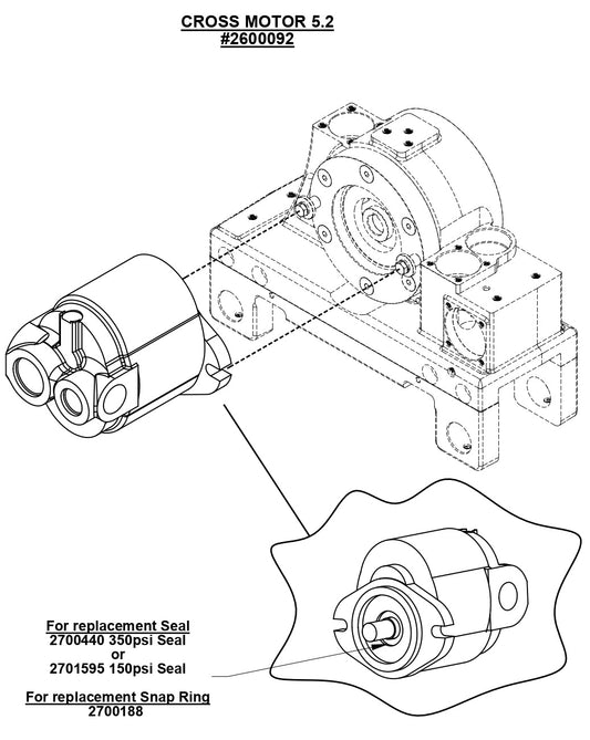 CC1600 Cross Motor 5.2