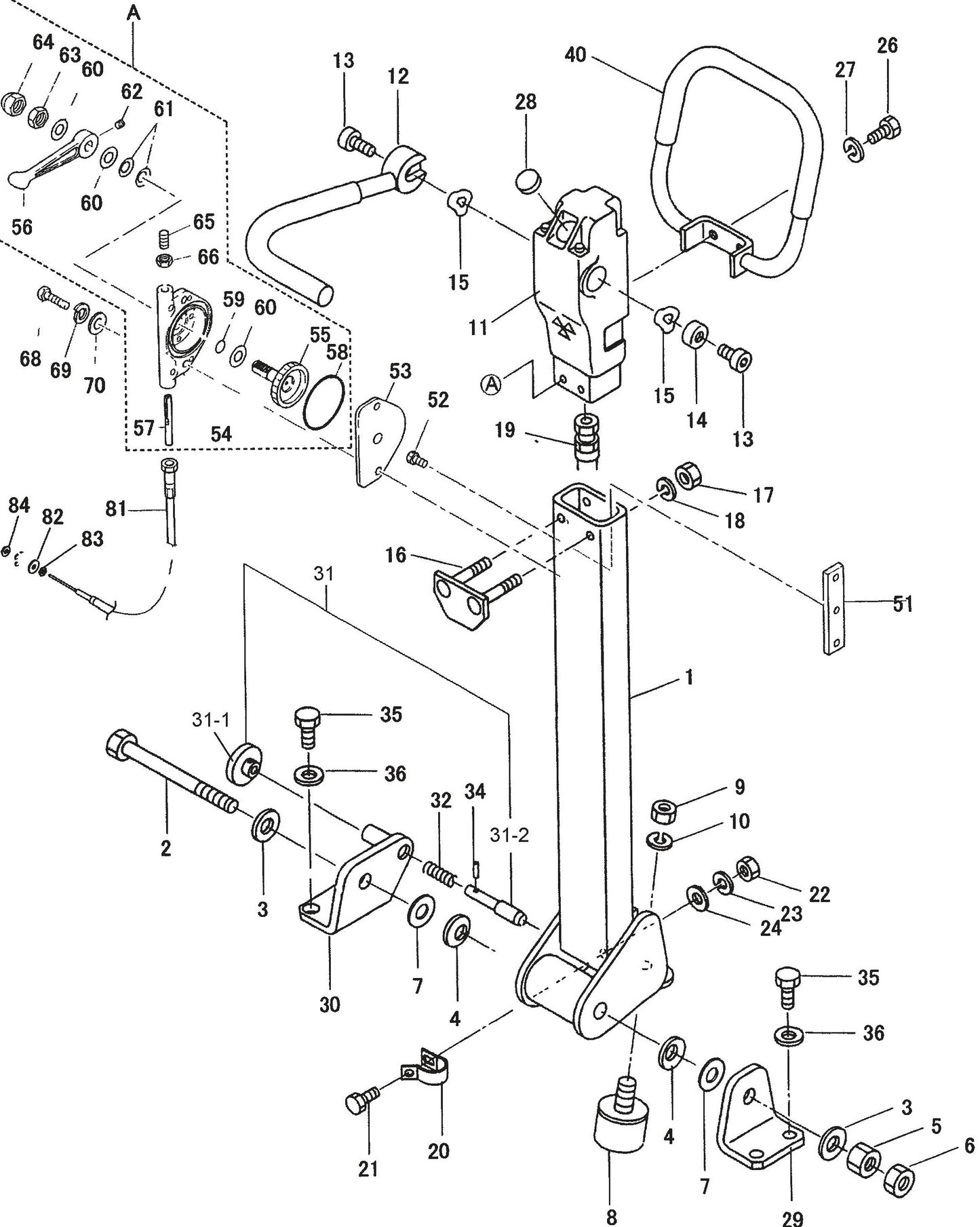MVH150D2 Control Assembly Parts