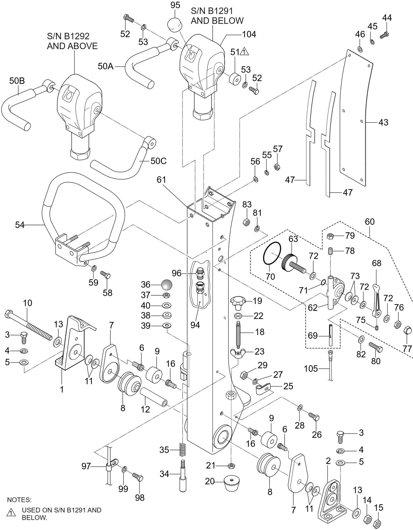 MVH208GH Control Assembly Parts