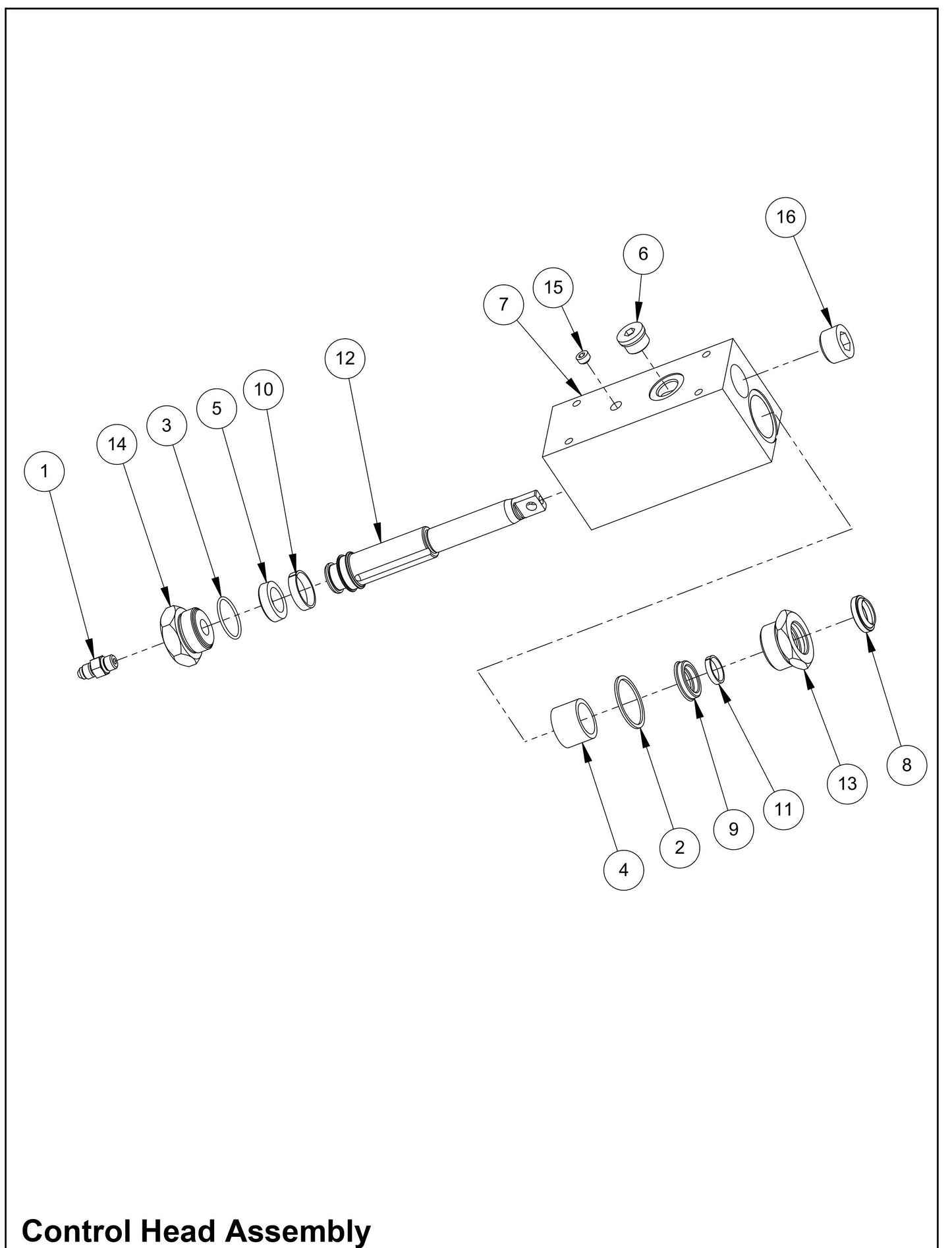 GPR135 Control Head Assembly Reversible Plate Compactor Parts By MBW