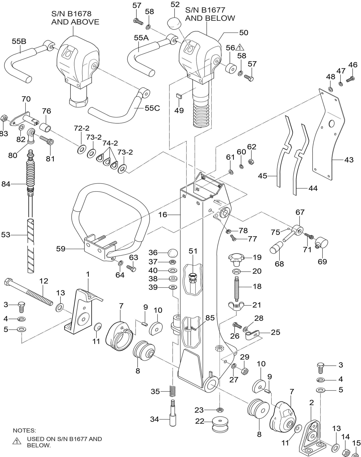 MVH308GH Control Assembly Parts