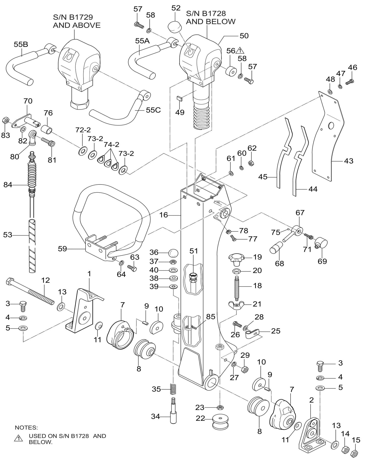 MVH308DZ Control Assembly Parts