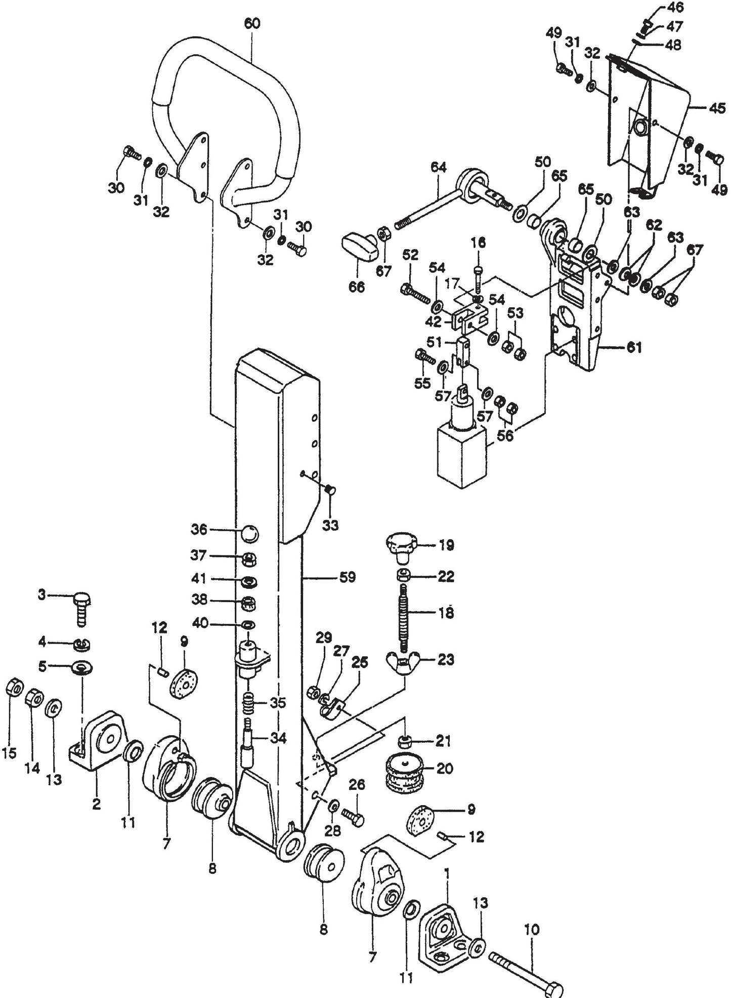 MVH502DSB Control Assembly Parts