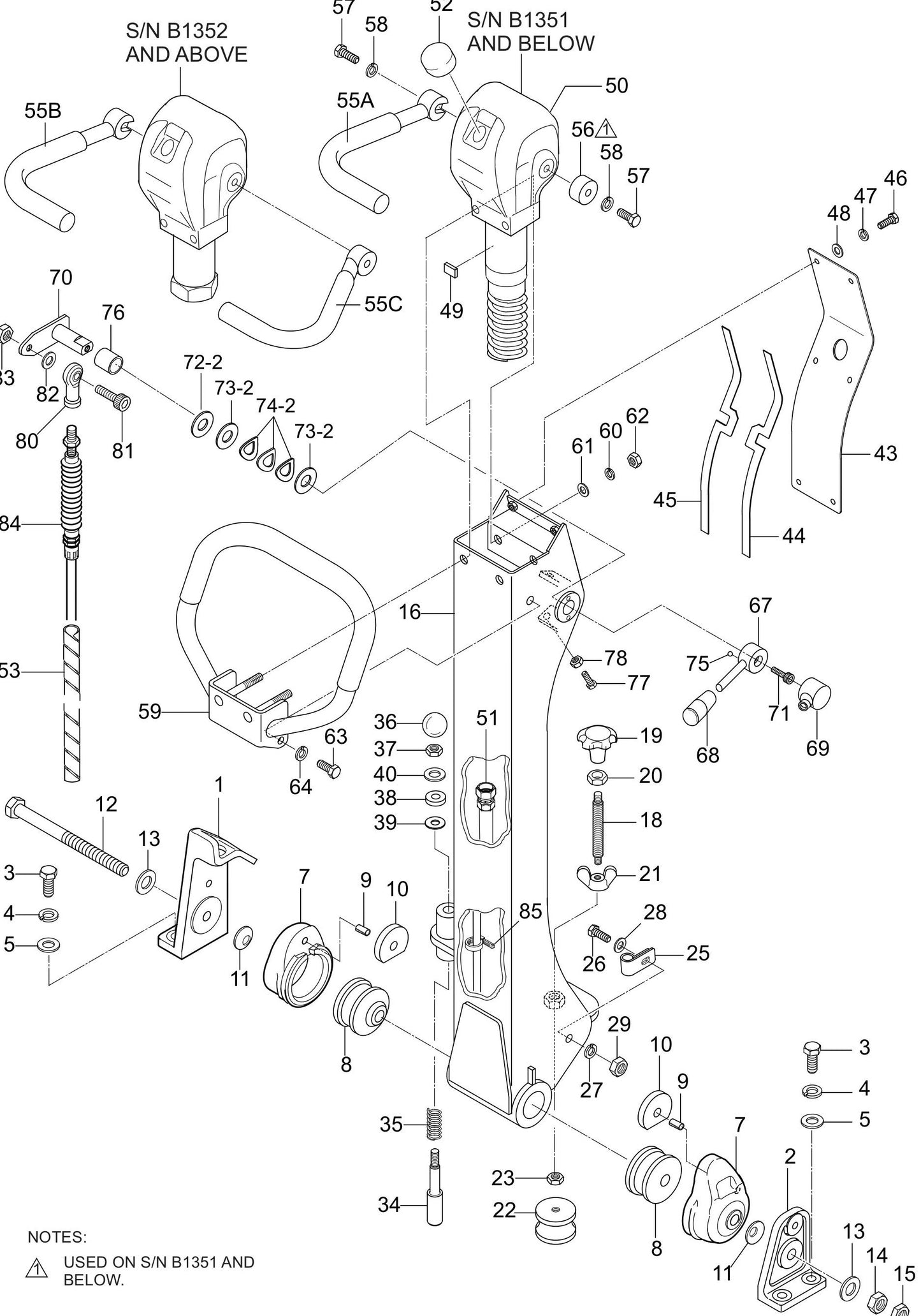 MVH408DZ Control Assembly Parts
