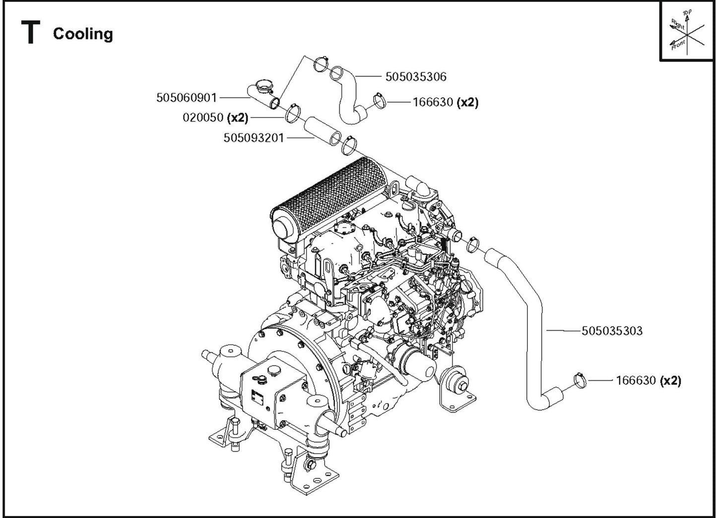 Cooling Parts For FS6800D By Husqvarna