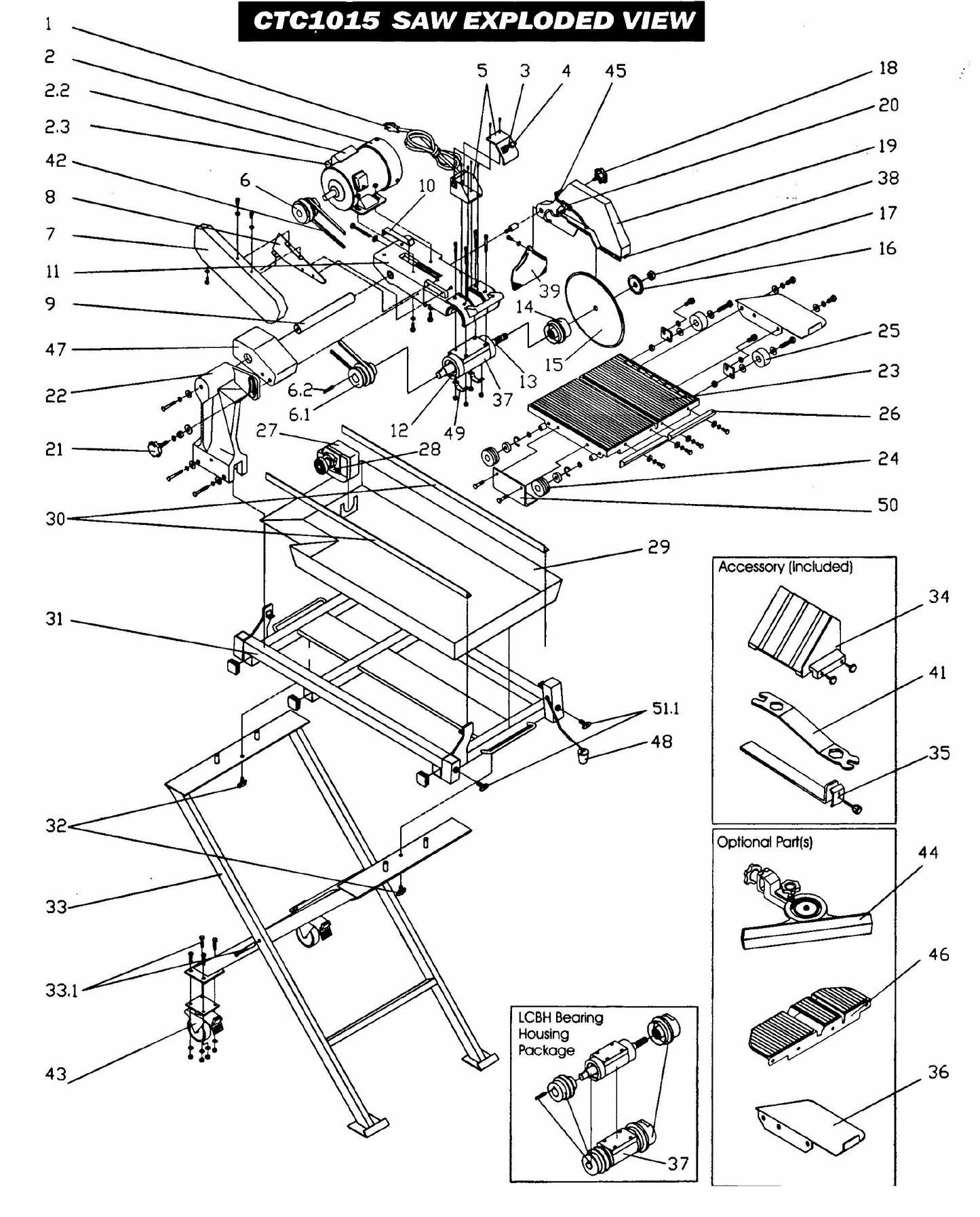CTC1015 Cutting Head And Accessories Parts By Norton Clippers