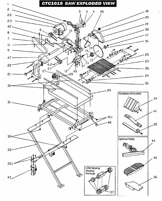 CTC1015 Cutting Head And Accessories Parts By Norton Clippers