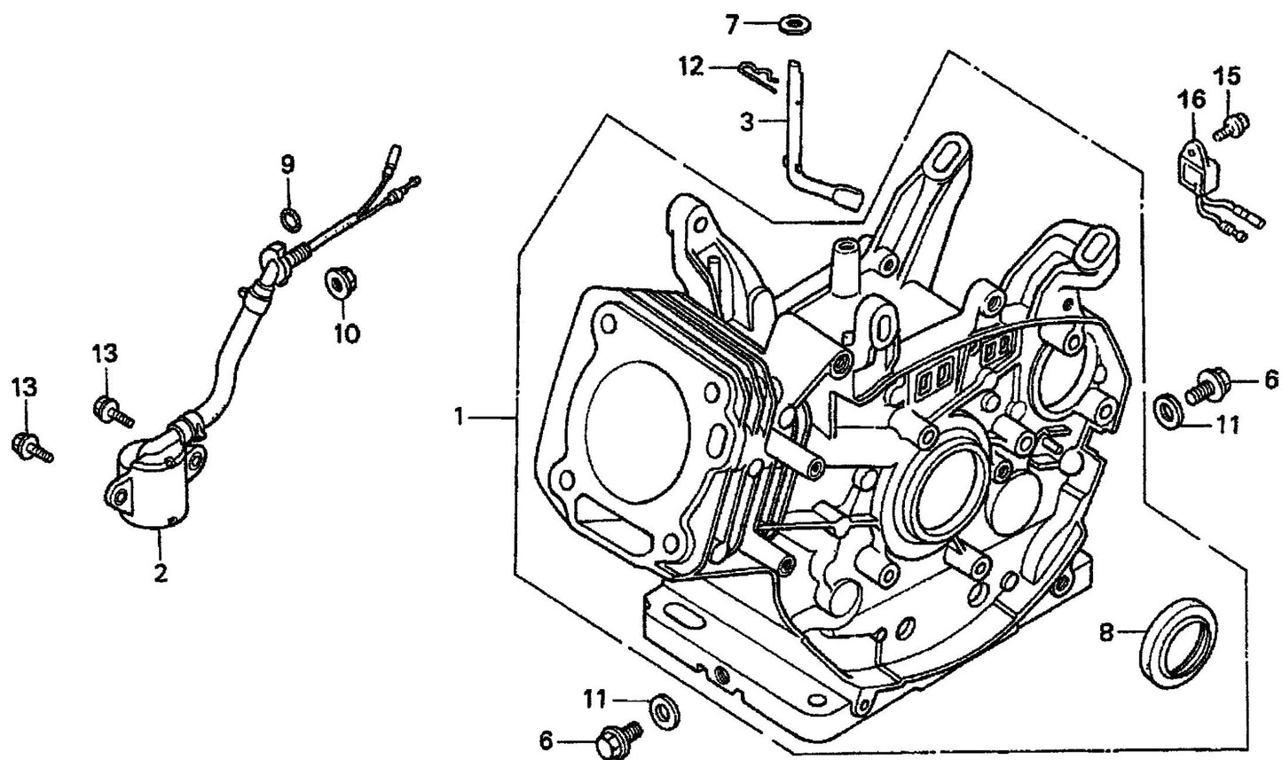 T30H HONDA GX240K1PMT2 Engine Cylinder Barrel Assembly Parts By Multiquip