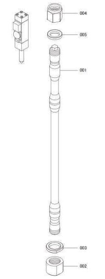 Through Bolt Parts for Fx800QtV