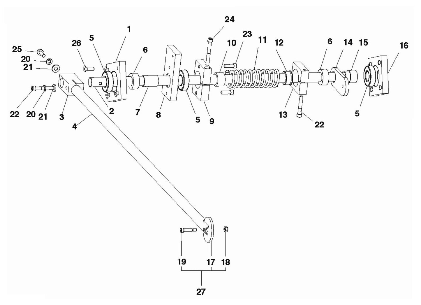 Soff Cut 2500 Guide Arm Assembly Parts by Husqvarna