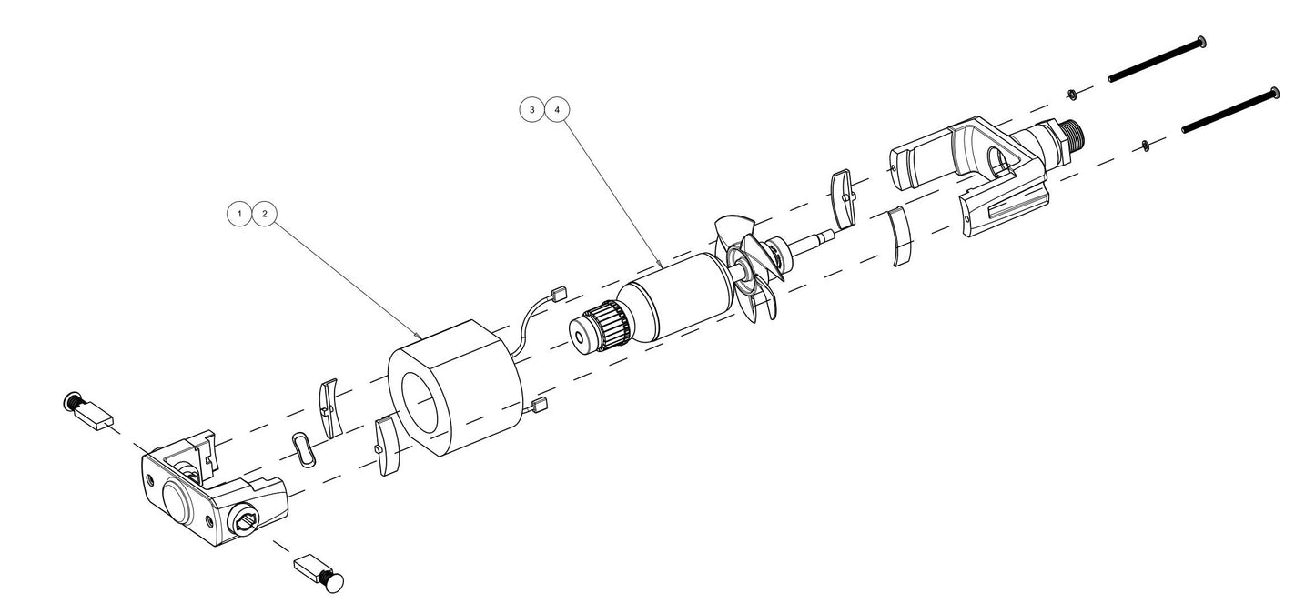 Armature Parts For 995- 115V Concrete Vibrator Motor
