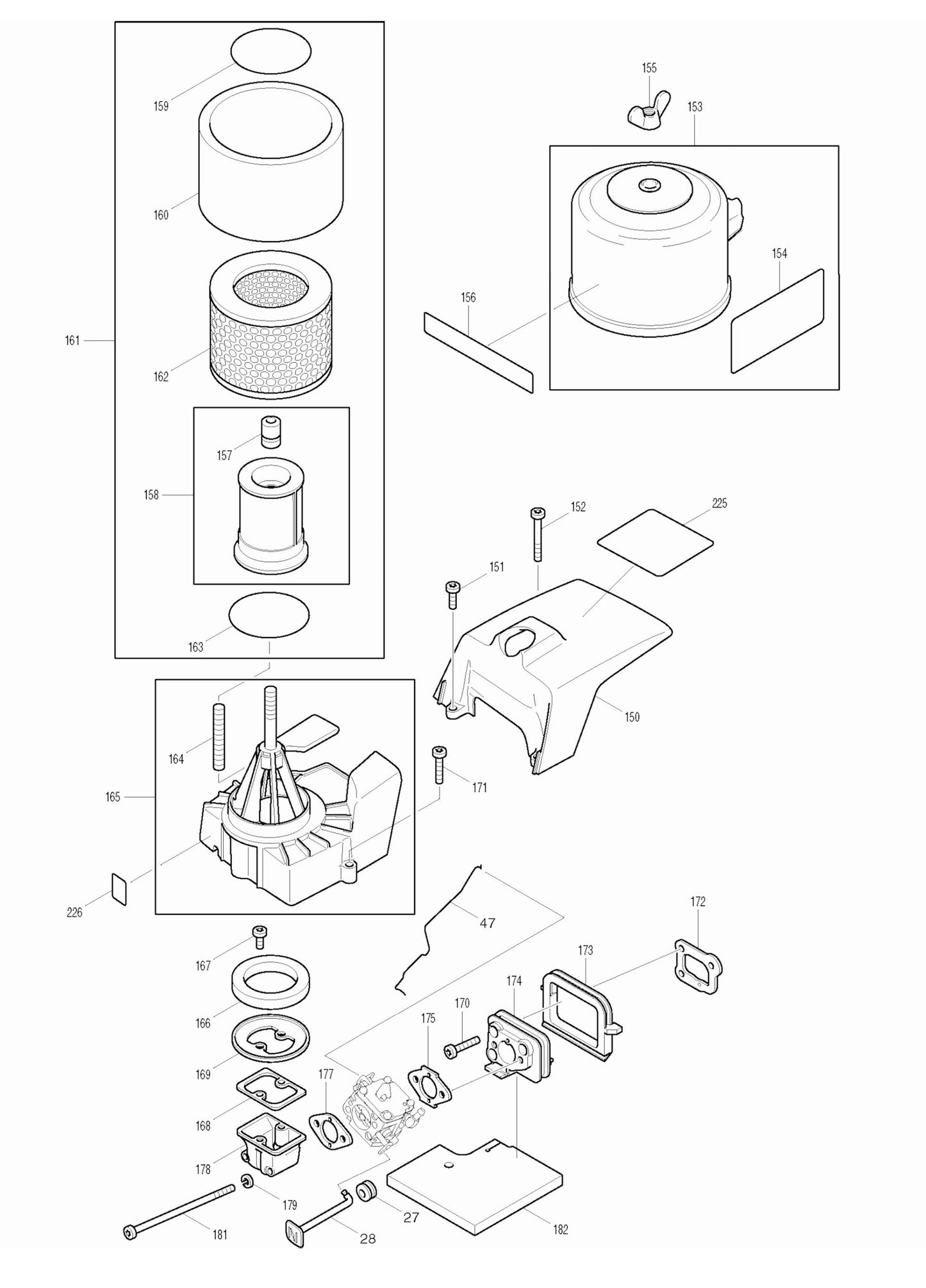 DPC7001 Cutter Assembly-5 Parts