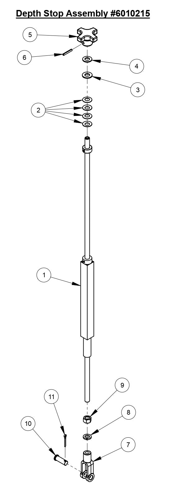 CC3538 JK Depth Stop Assembly