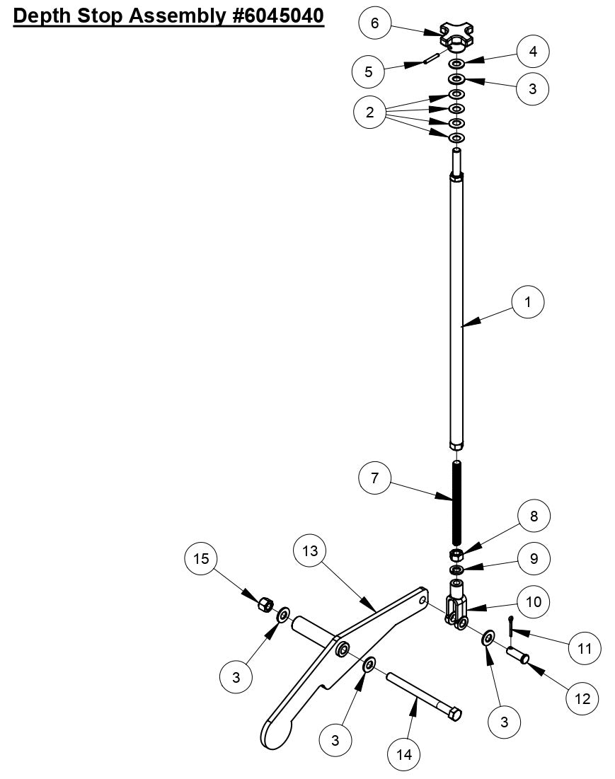 CC4144D Depth Stop Assembly