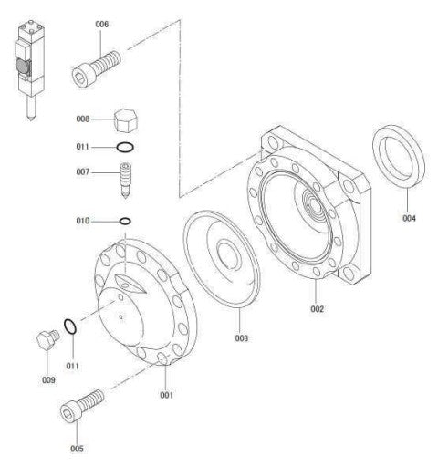Accumulator Parts for Fx800QtV