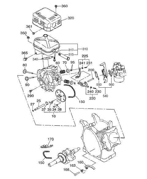 Muffer Assembly Parts for J36S60 Trowels by Multiquip Whiteman