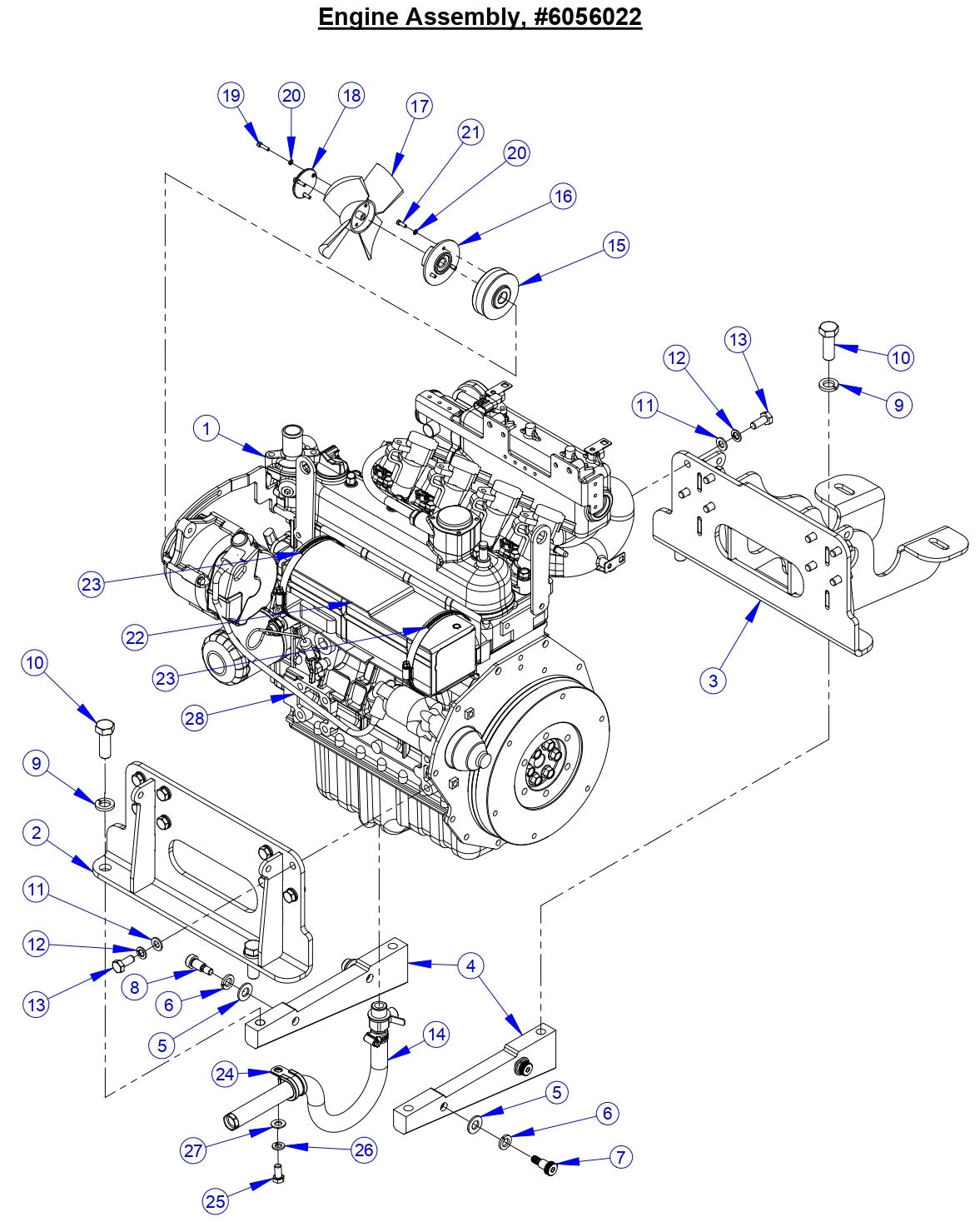 CC5555GK Engine Assembly