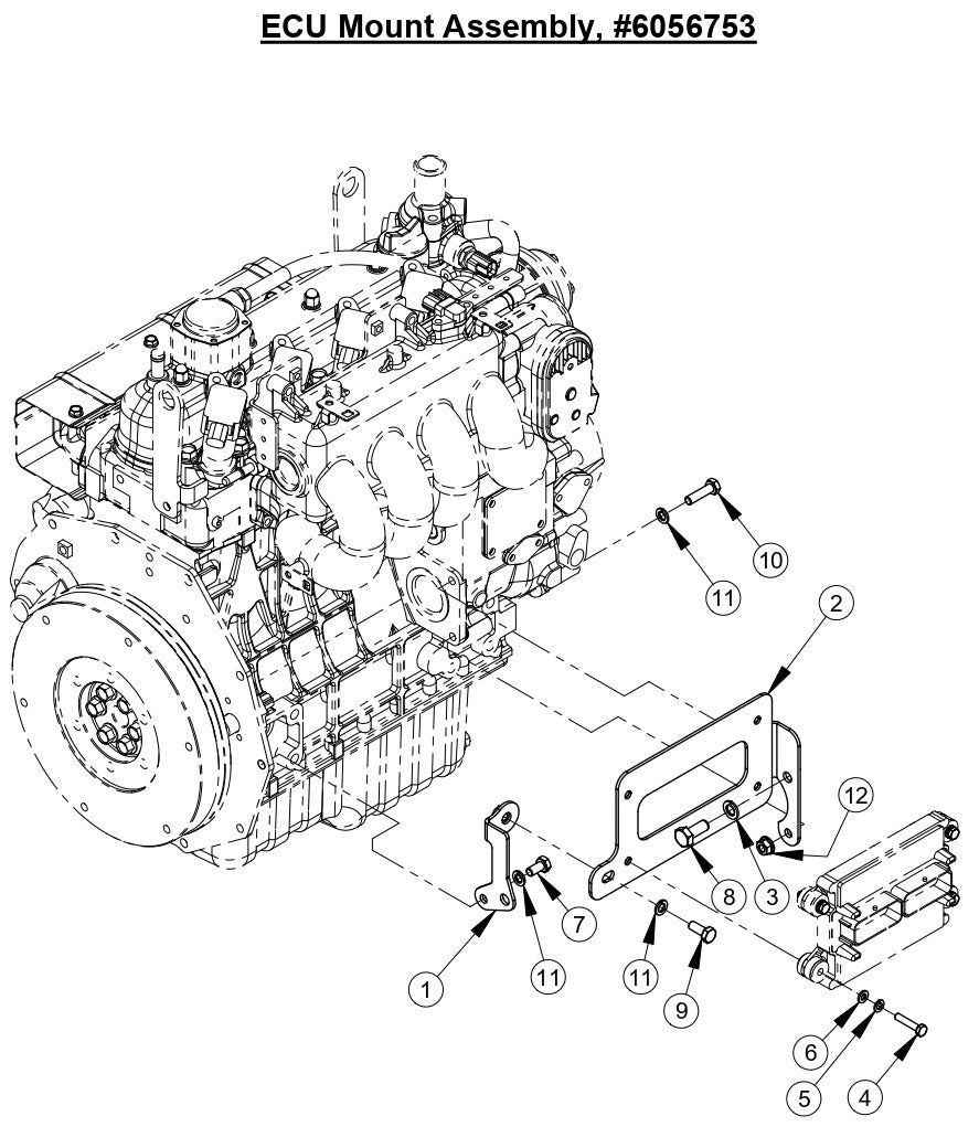 CC5555GK ECU Mount Assembly