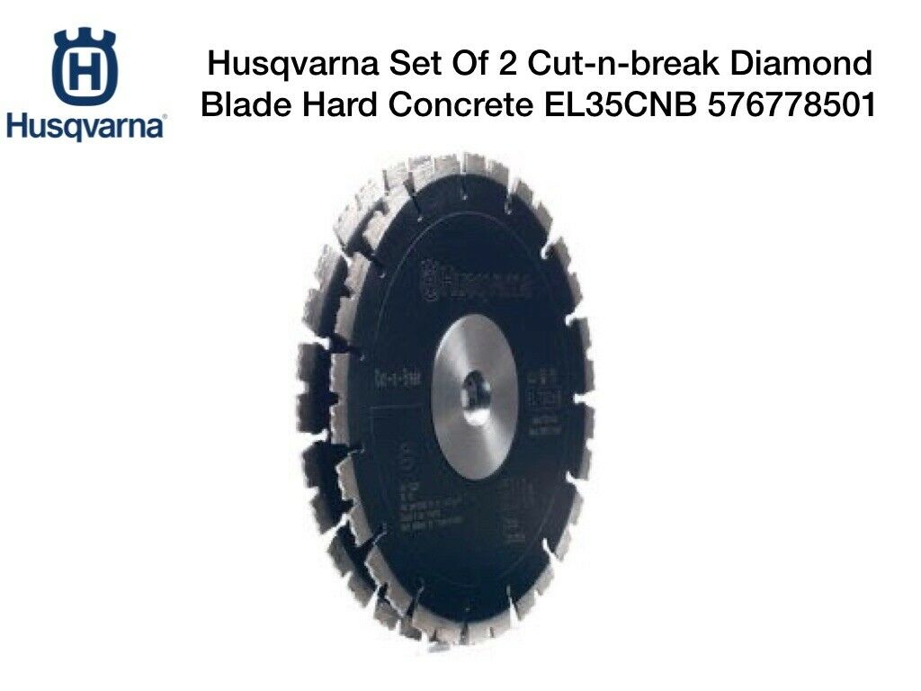 Cut-n-break Diamond Blade Set for Husqvarna K760 K4000 Cut-n-Break Saw EL35CNB 576778501