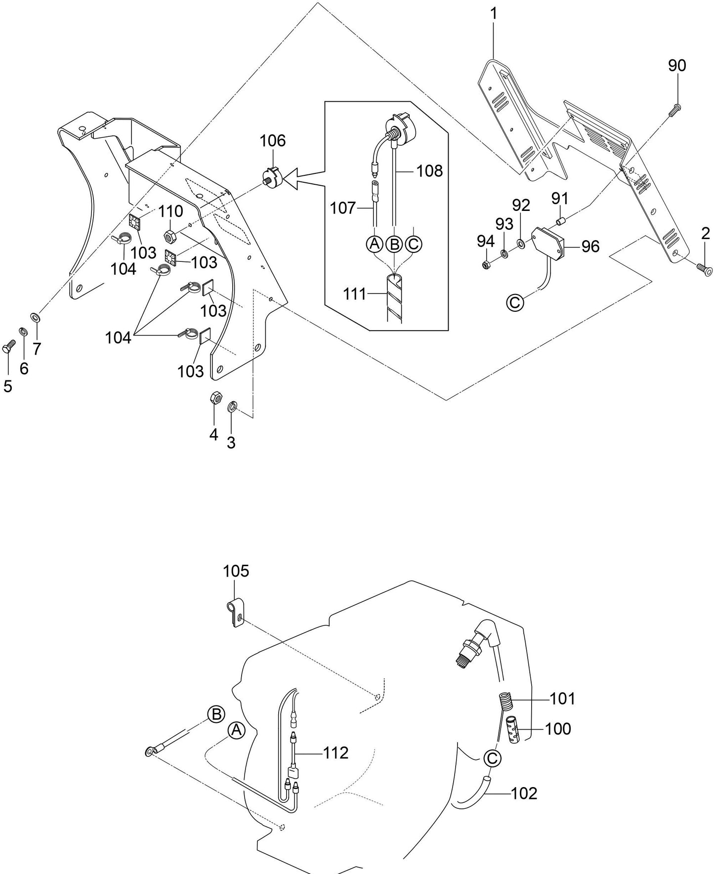 MVH208GH Electrical Device Assembly Parts