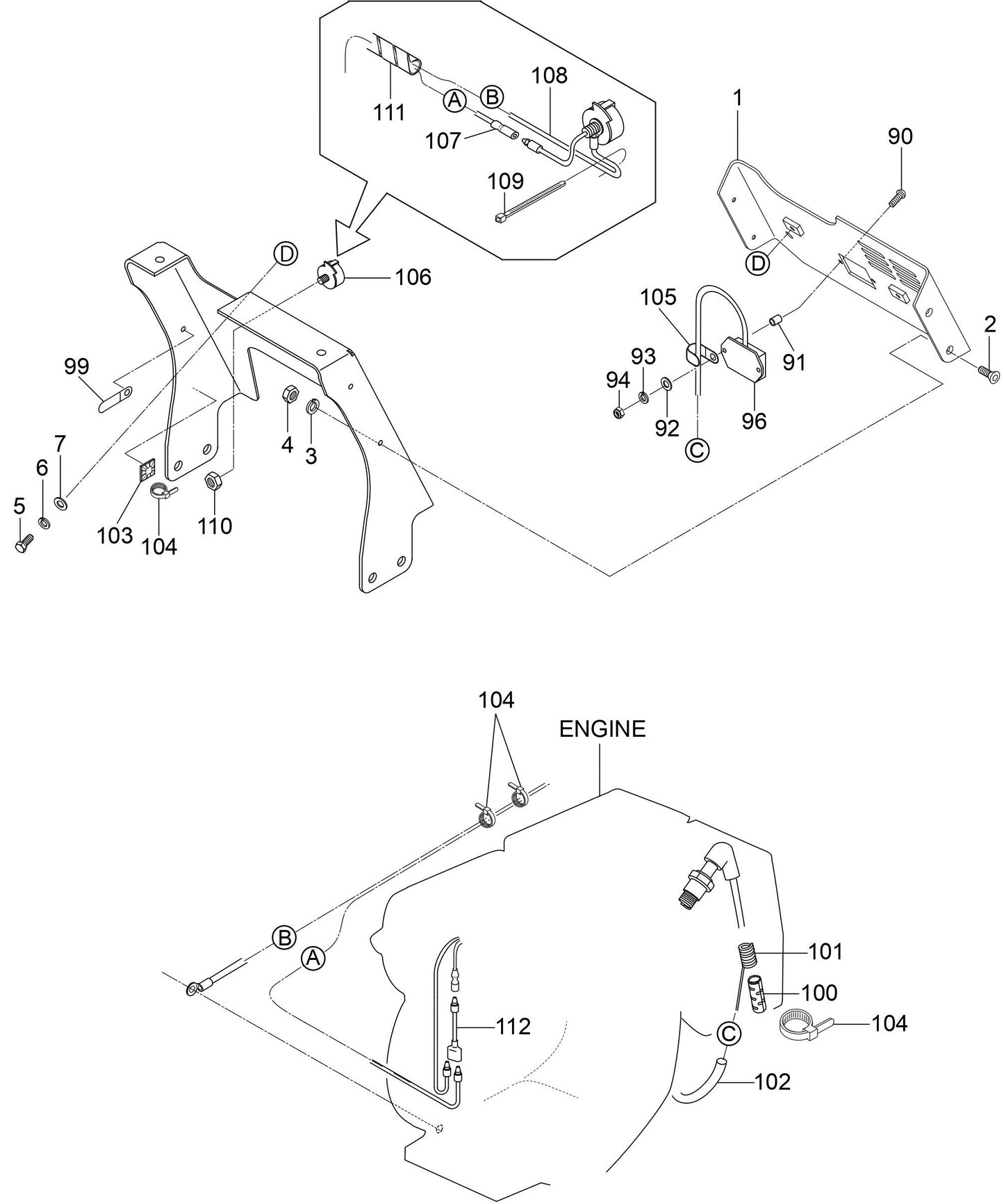 MVH158GH Electrical Device Assembly Parts