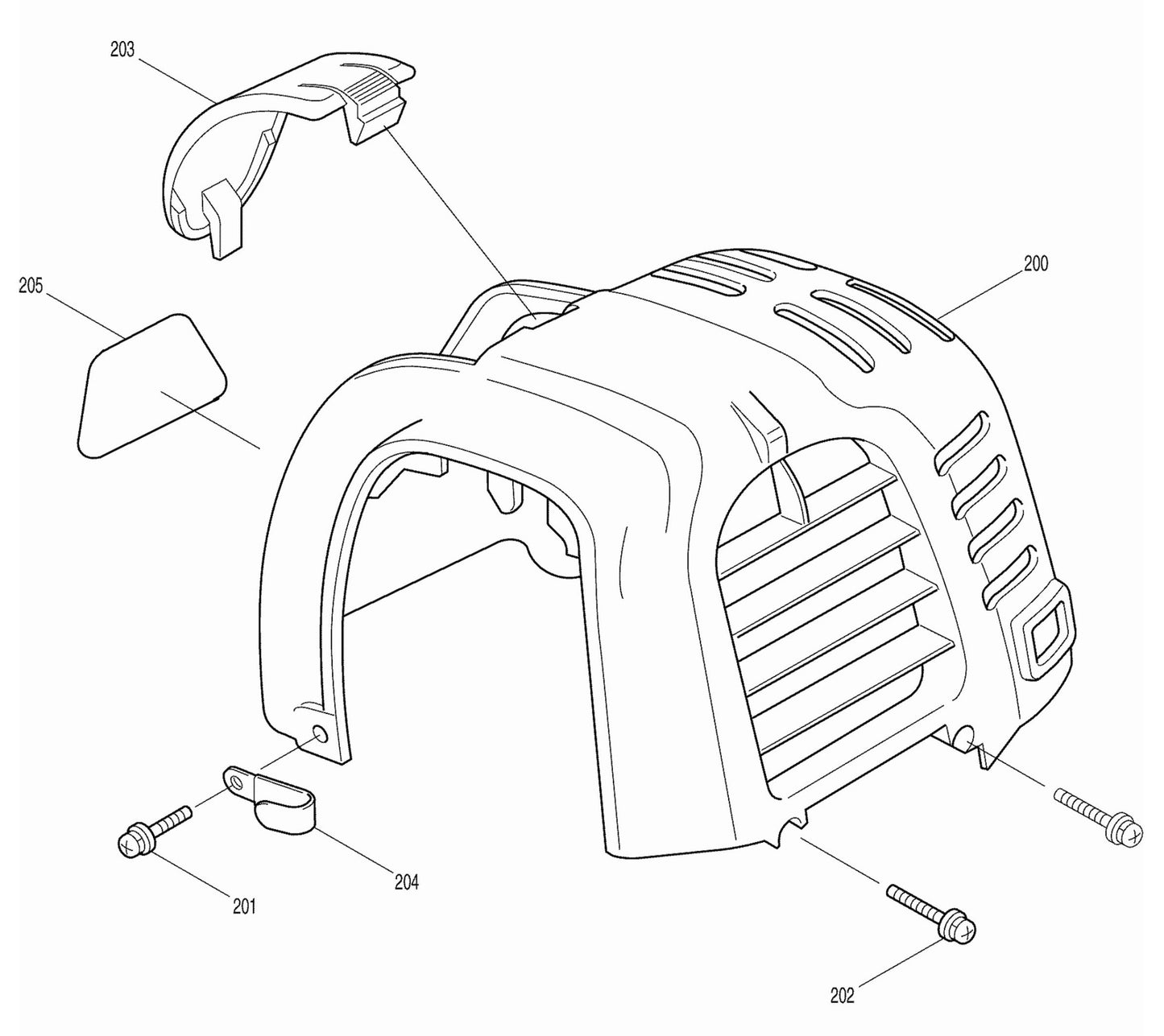EM4250 Cylinder Cover Assembly Parts