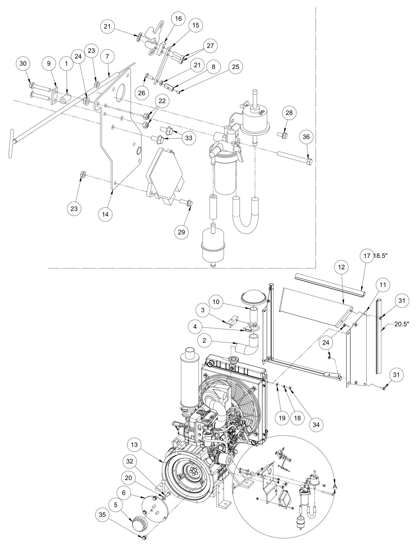 VEU Engine Assembly Parts By MBW