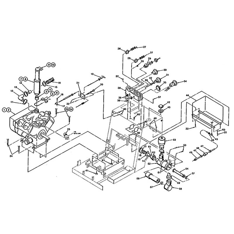 C65B Engine And Gauge Panel Group Parts By Norton Clippers