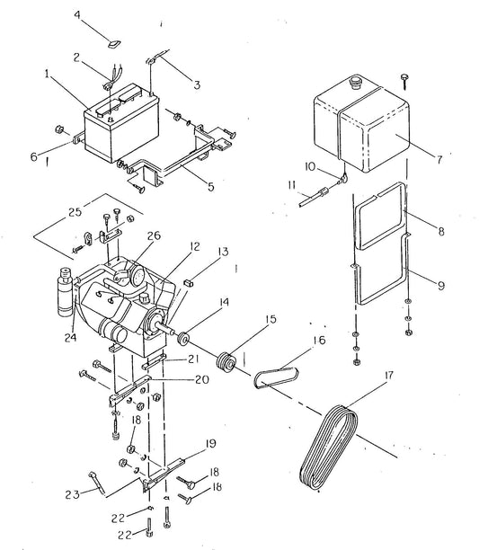 C-355 Engine Assembly Parts By Norton Clippers