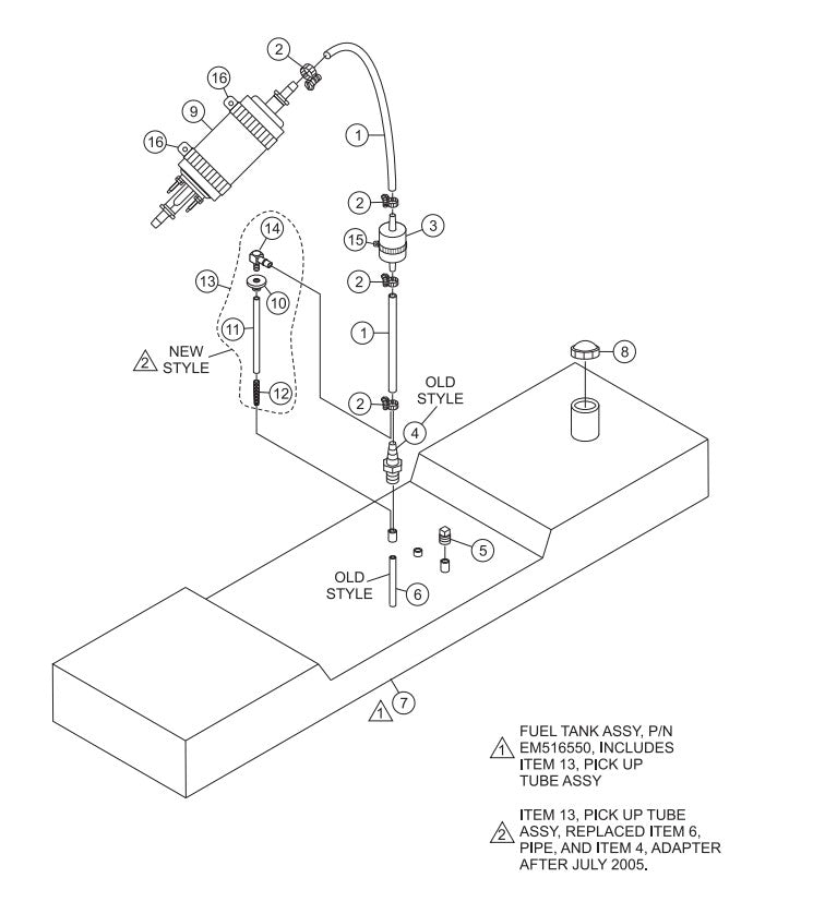 Fuel Tank Assembly Parts-C-30HDNI